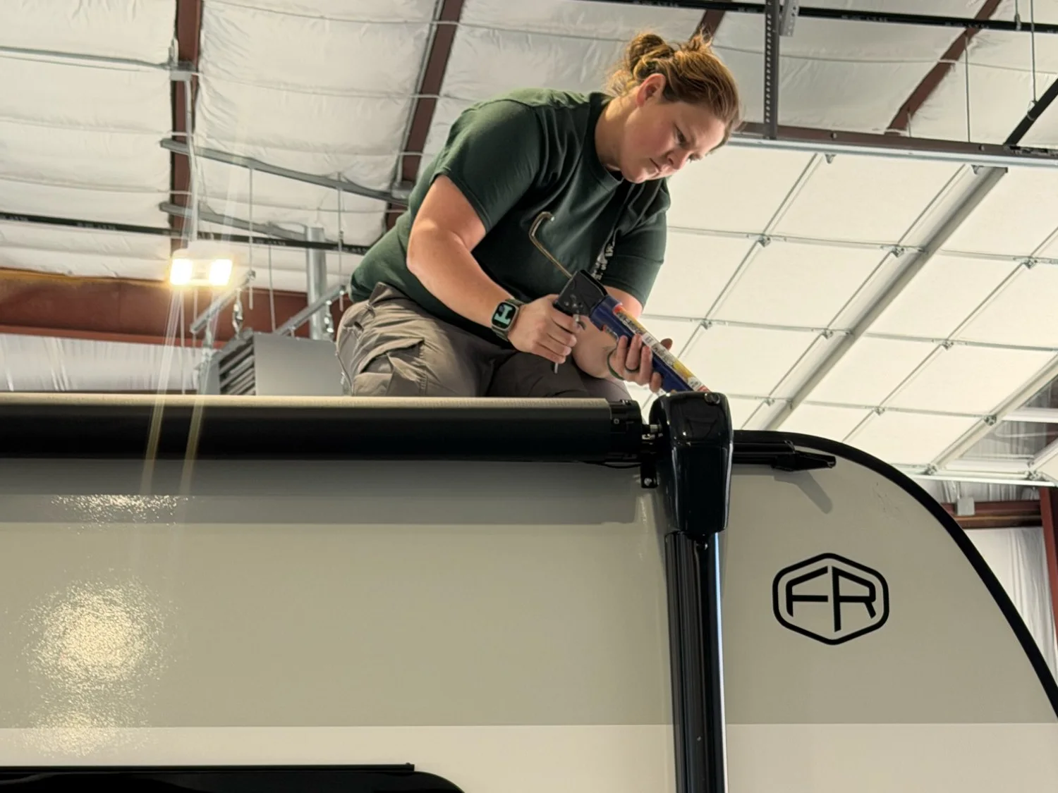 RV roof sealant service